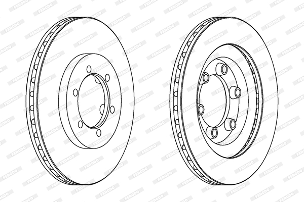 FERODO DDF1346 Discofreno