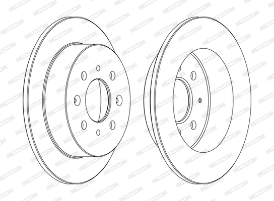 FERODO DDF1358C Discofreno