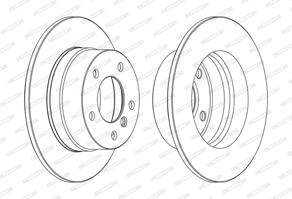 FERODO DDF1361C Discofreno