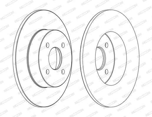FERODO DDF1367C Discofreno