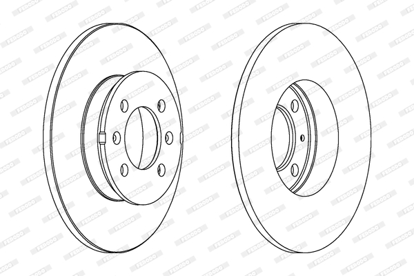 FERODO DDF1373C Discofreno