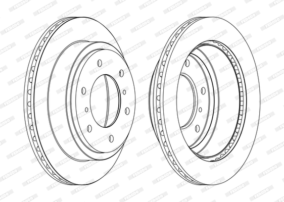 FERODO DDF1385C Discofreno