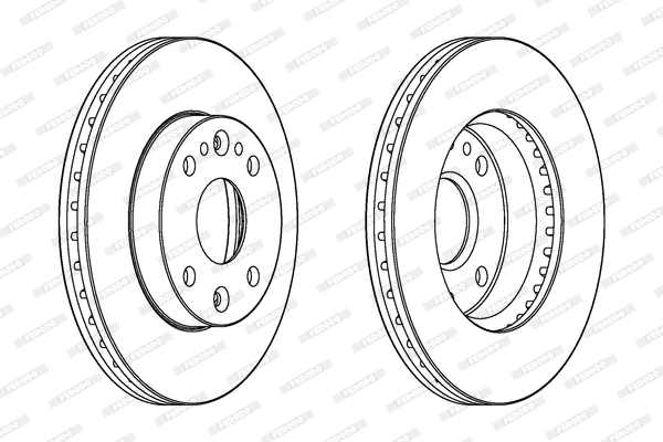 FERODO DDF1391 Discofreno