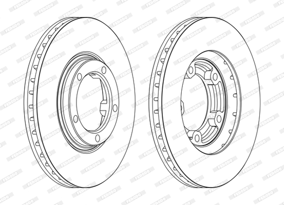 FERODO DDF1404C Discofreno