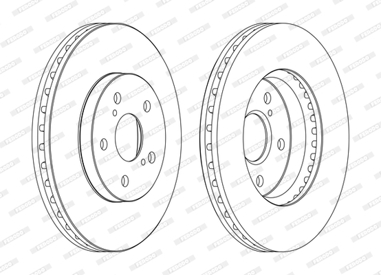 FERODO DDF1446C Discofreno