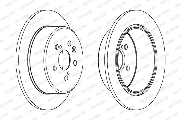 FERODO DDF1474 Discofreno