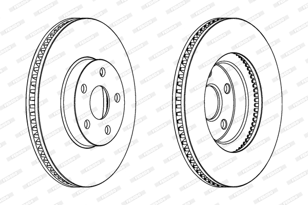 FERODO DDF1484C Discofreno