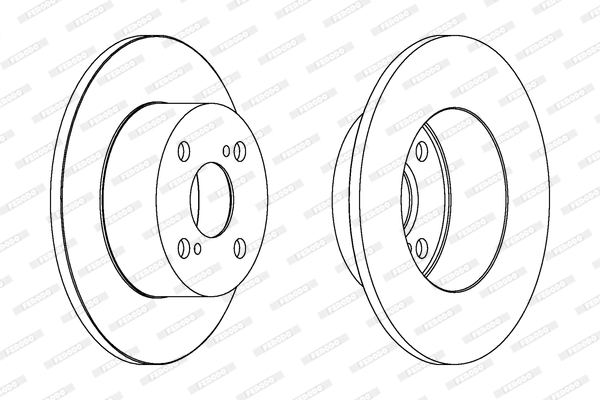 FERODO DDF1487 Discofreno