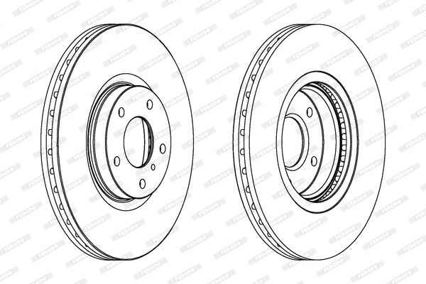 FERODO DDF1505C-1 Discofreno