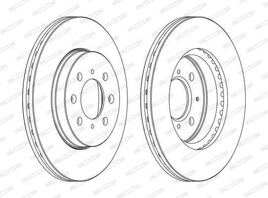 FERODO DDF1510C Discofreno