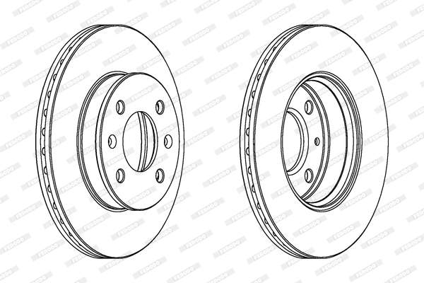 FERODO DDF1529C Discofreno