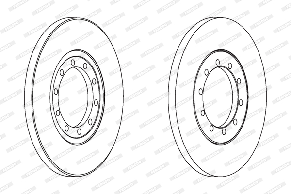 FERODO DDF1537 Discofreno