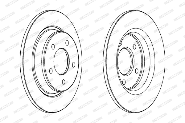 FERODO DDF1546 Discofreno