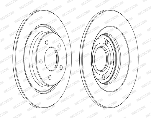 FERODO DDF1547C Discofreno