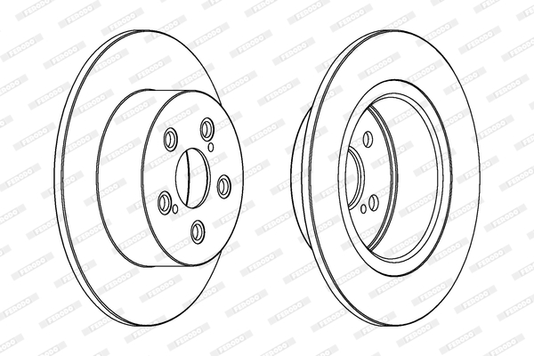 FERODO DDF1556C Discofreno