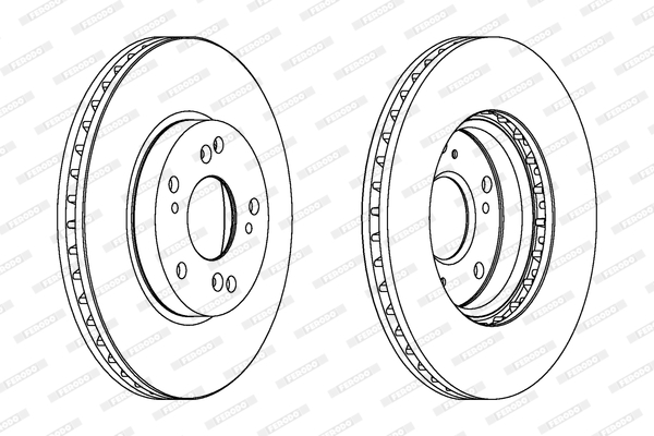 FERODO DDF1557 Discofreno