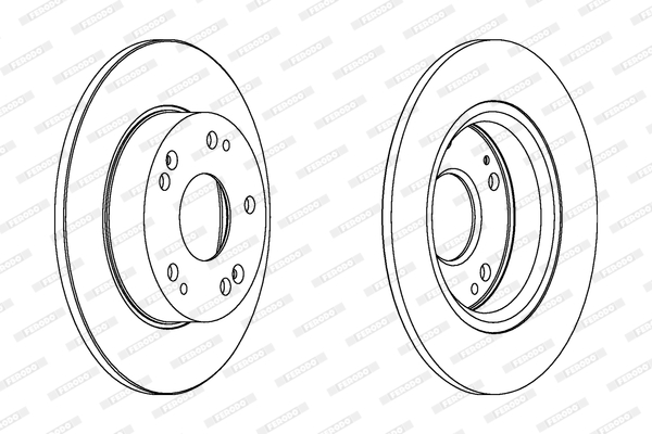 FERODO DDF1558 Discofreno