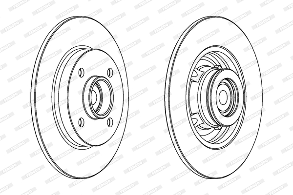 FERODO DDF1561-1 Discofreno