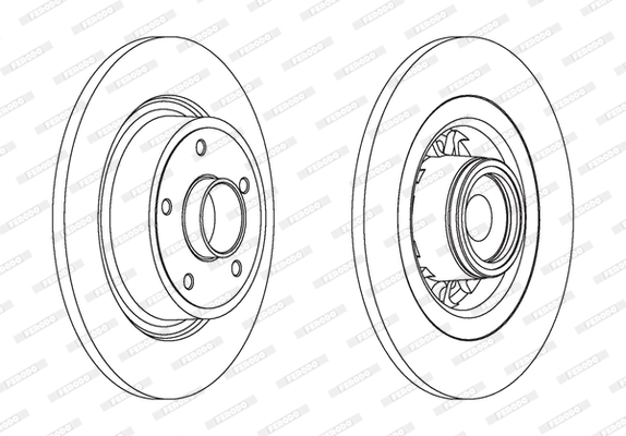 FERODO DDF1569-1 Discofreno