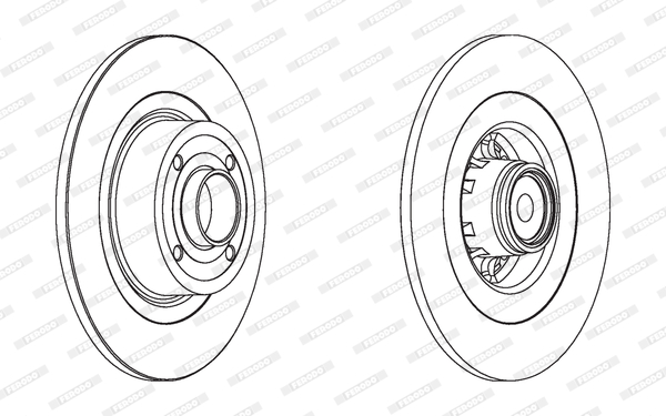 FERODO DDF1570-1 Discofreno