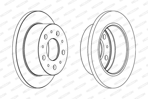 FERODO DDF1574 PREMIER Disc...