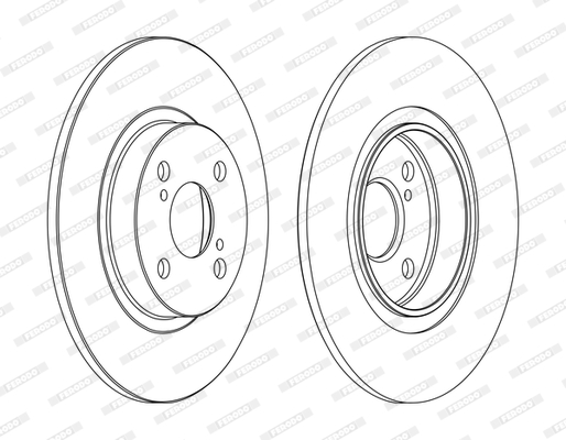 FERODO DDF1576C Discofreno