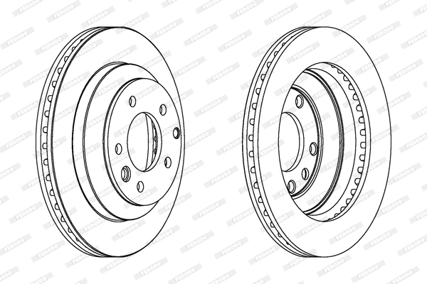 FERODO DDF1580C Discofreno