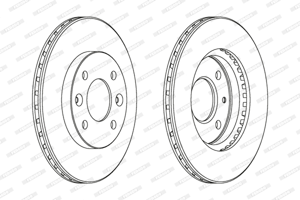 FERODO DDF158 PREMIER Disc...