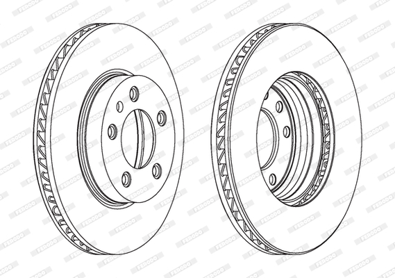 FERODO DDF1591LC-1 Discofreno