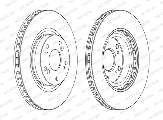 FERODO DDF1596C Discofreno