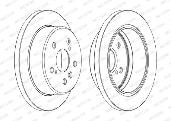 FERODO DDF1598C Discofreno