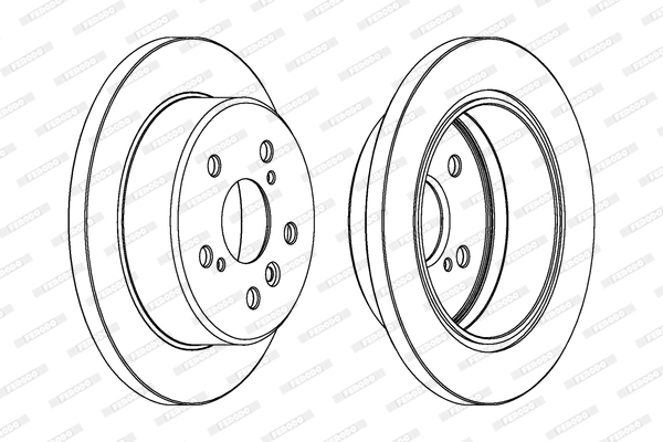 FERODO DDF1598 Discofreno