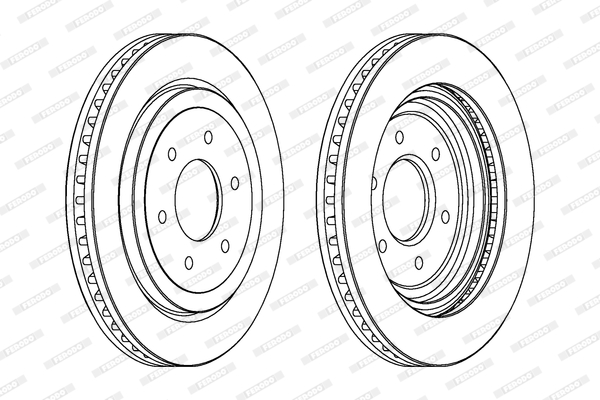 FERODO DDF1611C-1 Discofreno