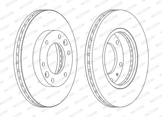 FERODO DDF1612C Discofreno