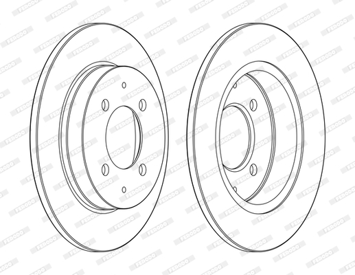 FERODO DDF1622C Discofreno