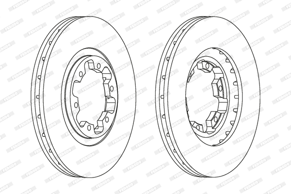 FERODO DDF1626 Discofreno