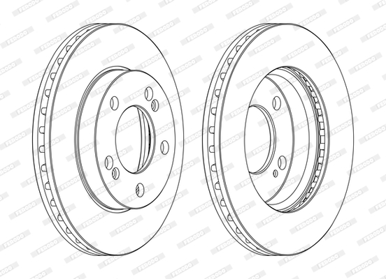 FERODO DDF1627C Discofreno