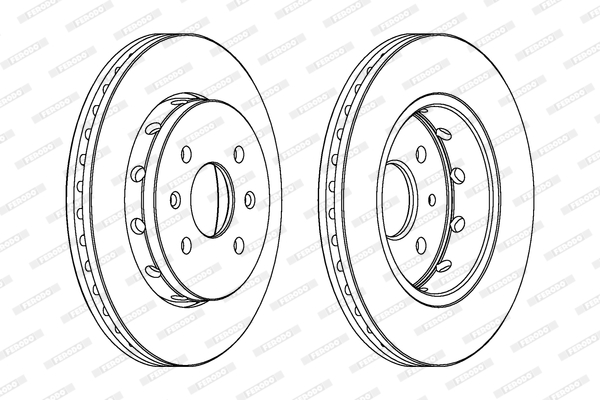 FERODO DDF1628 Discofreno