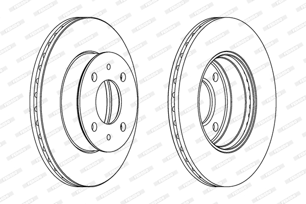 FERODO DDF1632 Discofreno