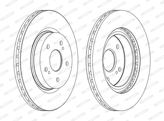 FERODO DDF1635C Discofreno