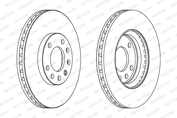 FERODO DDF1644C Discofreno