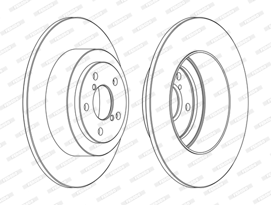 FERODO DDF1647C Discofreno