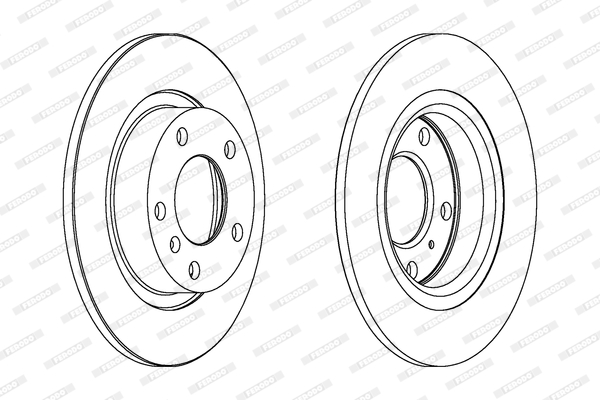 FERODO DDF1651C Discofreno