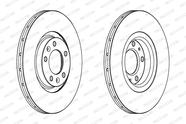 FERODO DDF1652C Discofreno