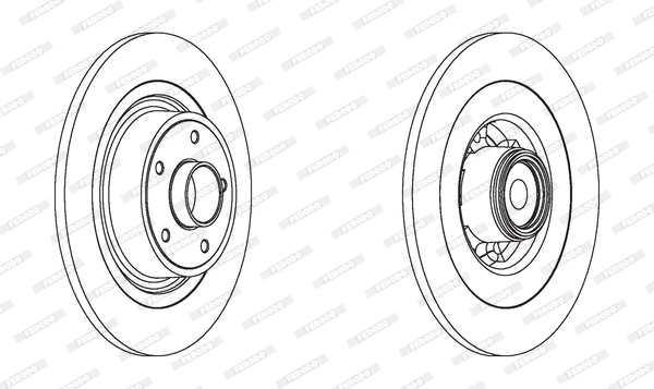 FERODO DDF1655-1 Discofreno