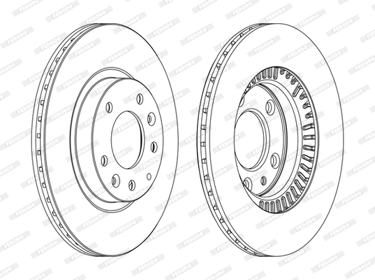 FERODO DDF1657C Discofreno