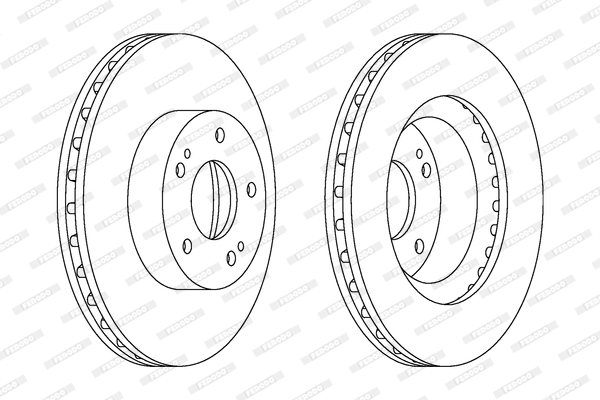 FERODO DDF1659C Discofreno