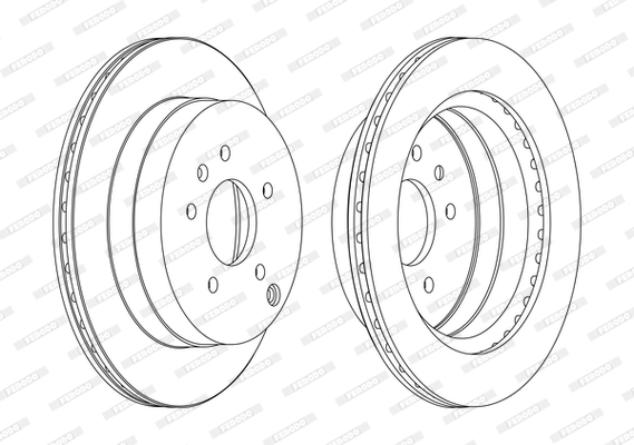 FERODO DDF1660C Discofreno