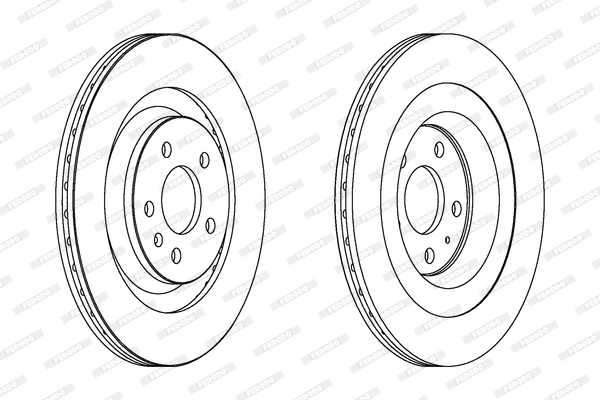 FERODO DDF1667C Discofreno