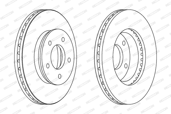 FERODO DDF1673 Discofreno